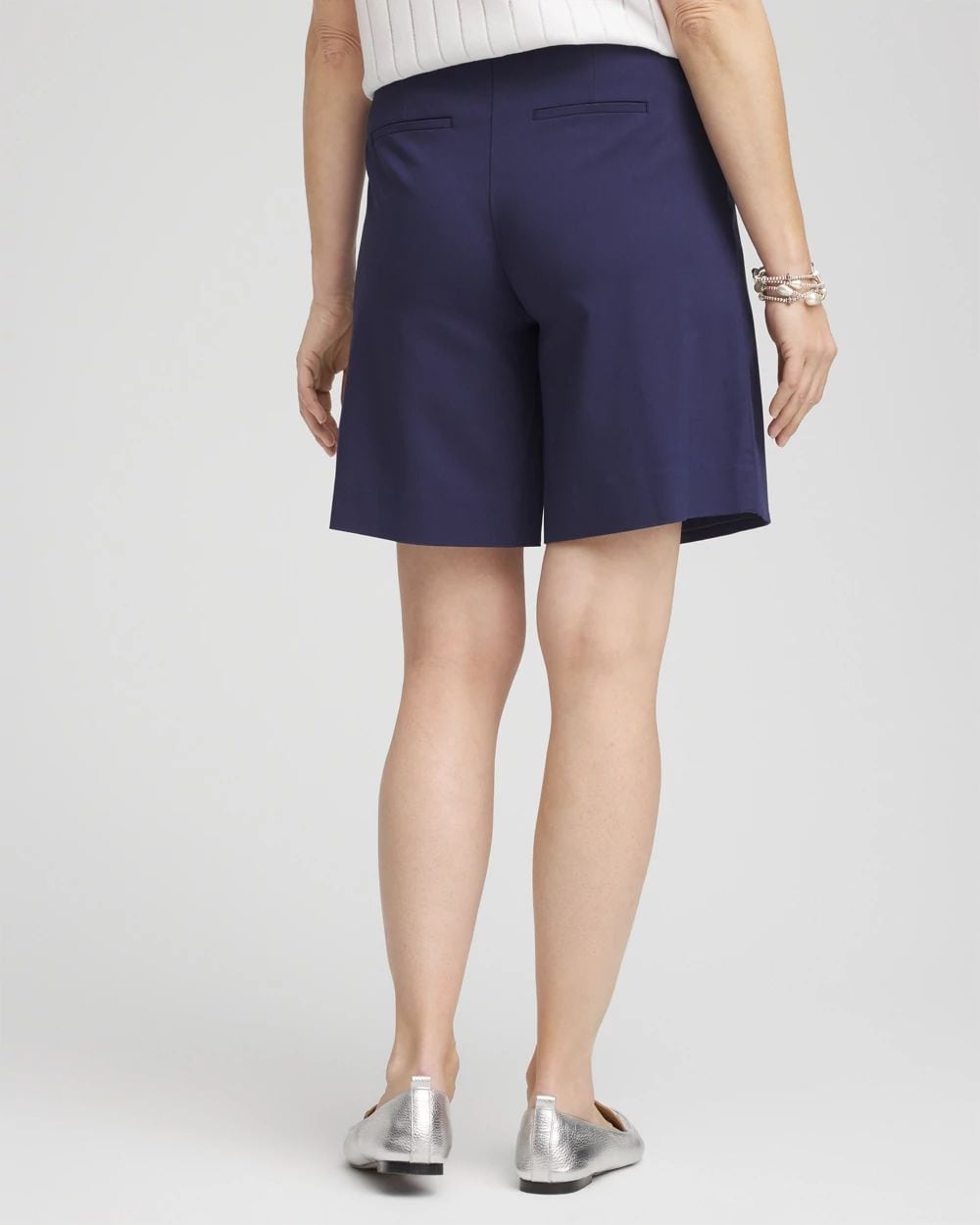Brigitte™ Pull-On Asymmetrical Wrap Skort | Chico's